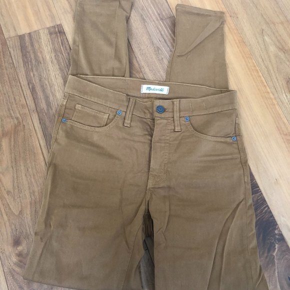 Madewell 27 Tall high-rise skinny sateen pants - Picture 2 of 9